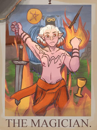 Katar! The magician!