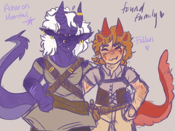 Acheron and Falkor (old work)